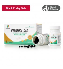 Redsenol DAG Sublingual Pills- Highly Active Rare Ginsenosides:Rk2 Rh3 aPPD Rg5, aPPD, aPPT- 2 Boxes x 480 Pills