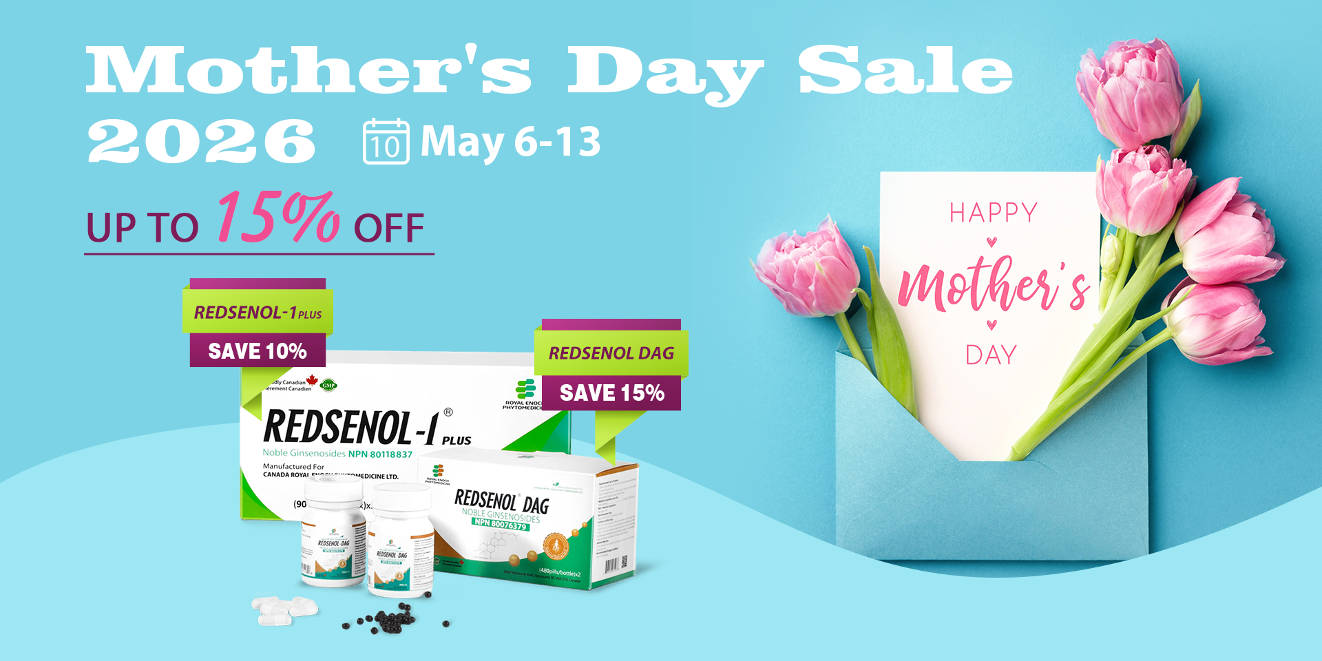 redsenol Mother's Day 2026